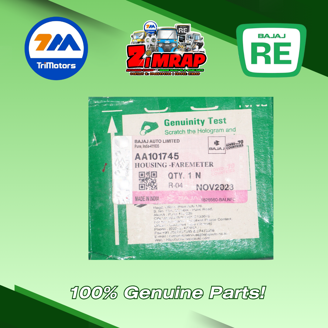 HOUSING FAREMETER | Part #: AA101745