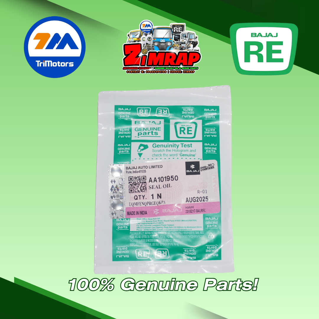 SEAL OIL | Part #: AA101950