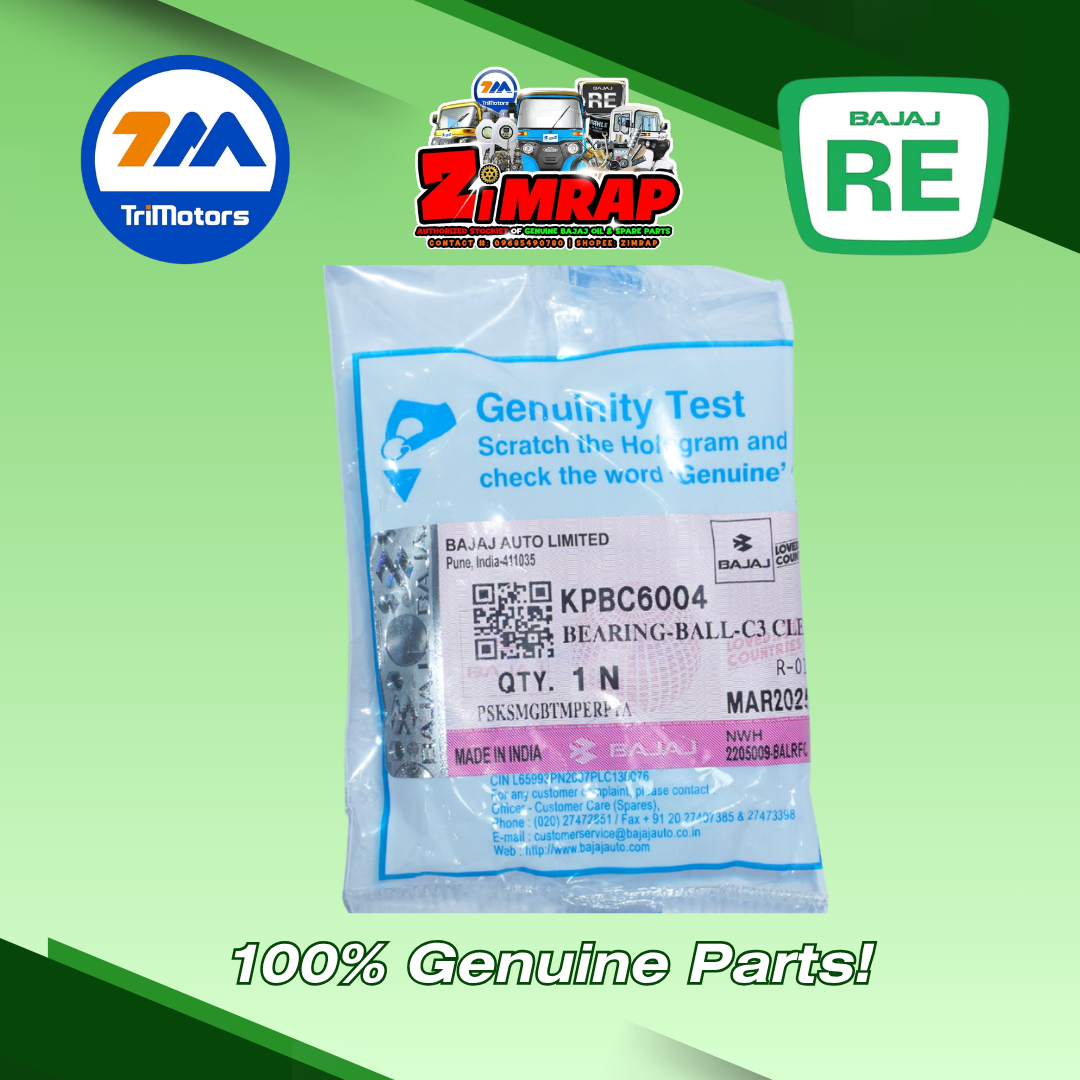 BEARING-BALL-C3 CLEARANCE MAXIMA Z | Part #: KPBC6004
