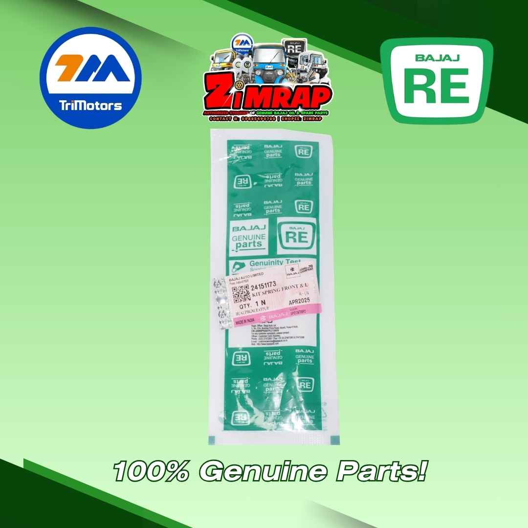 KIT SPRING FRONT & LH | Part #: 24151173
