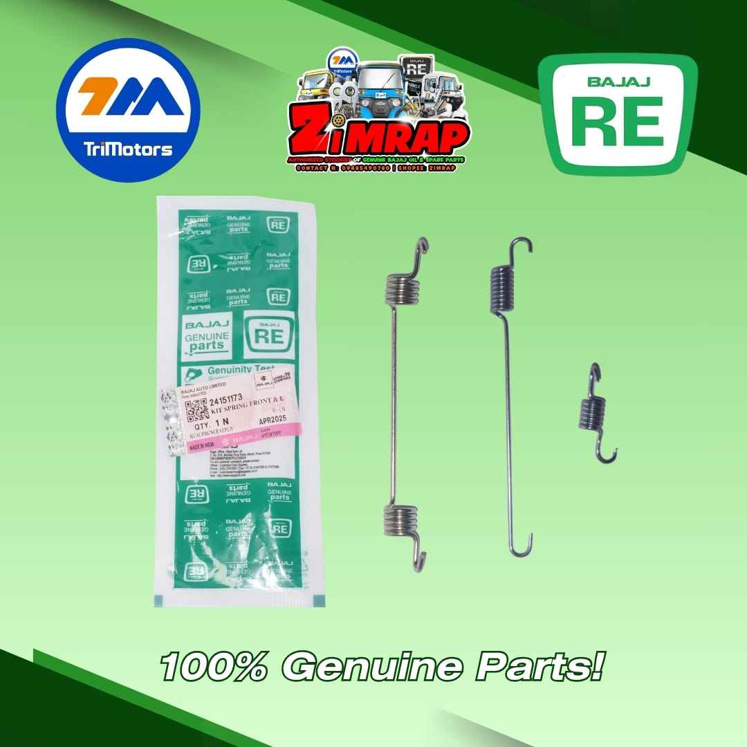 KIT SPRING FRONT & LH | Part #: 24151173