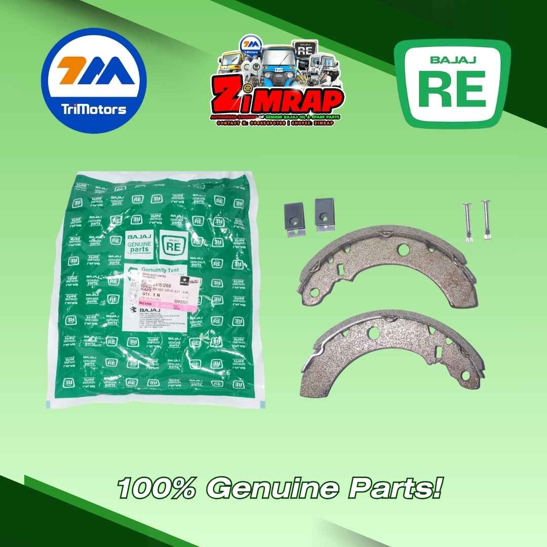 BRAKE SHOE KIT (ASK LINING) (24151171 WITH SPRING) | Part #: 24151268