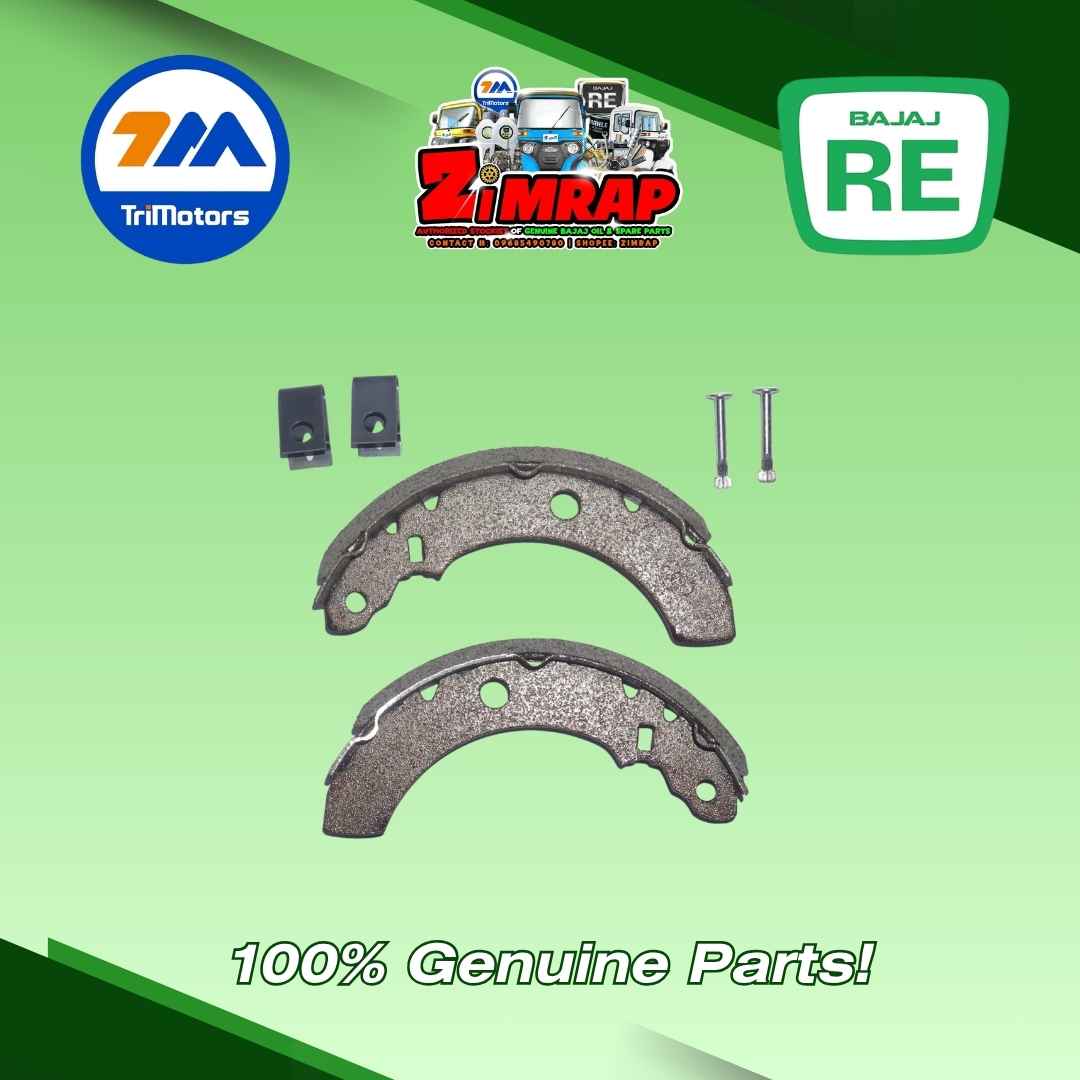BRAKE SHOE KIT (ASK LINING) (24151171 WITH SPRING) | Part #: 24151268