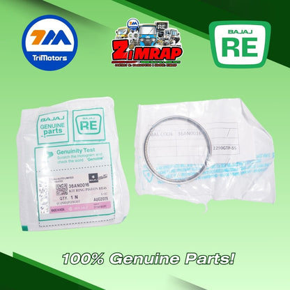 KIT RING PISTON RE4S CHROME PLTD (EXP) | Part #: 36AN0016