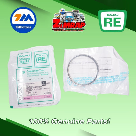 KIT RING PISTON RE4S CHROME PLTD (EXP) | Part #: 36AN0016