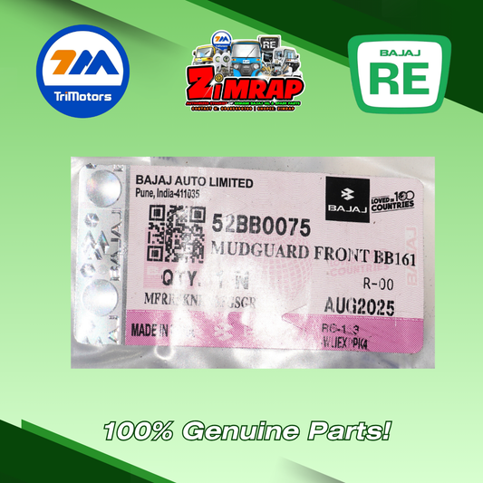 MUD GUARD FRONT MAXIMA Z | Part #: 52BB0075