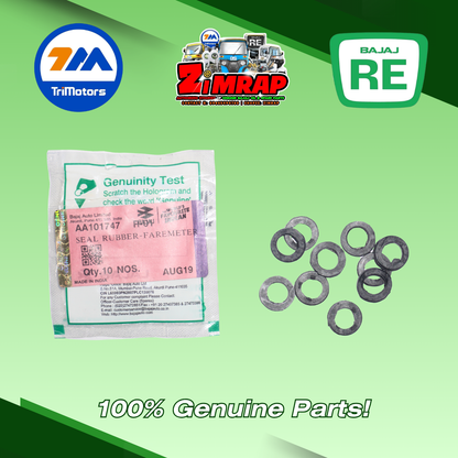 SEAL RUBBER-FAREMETER | Part #: AA101747 (SOLD PER PIECE)