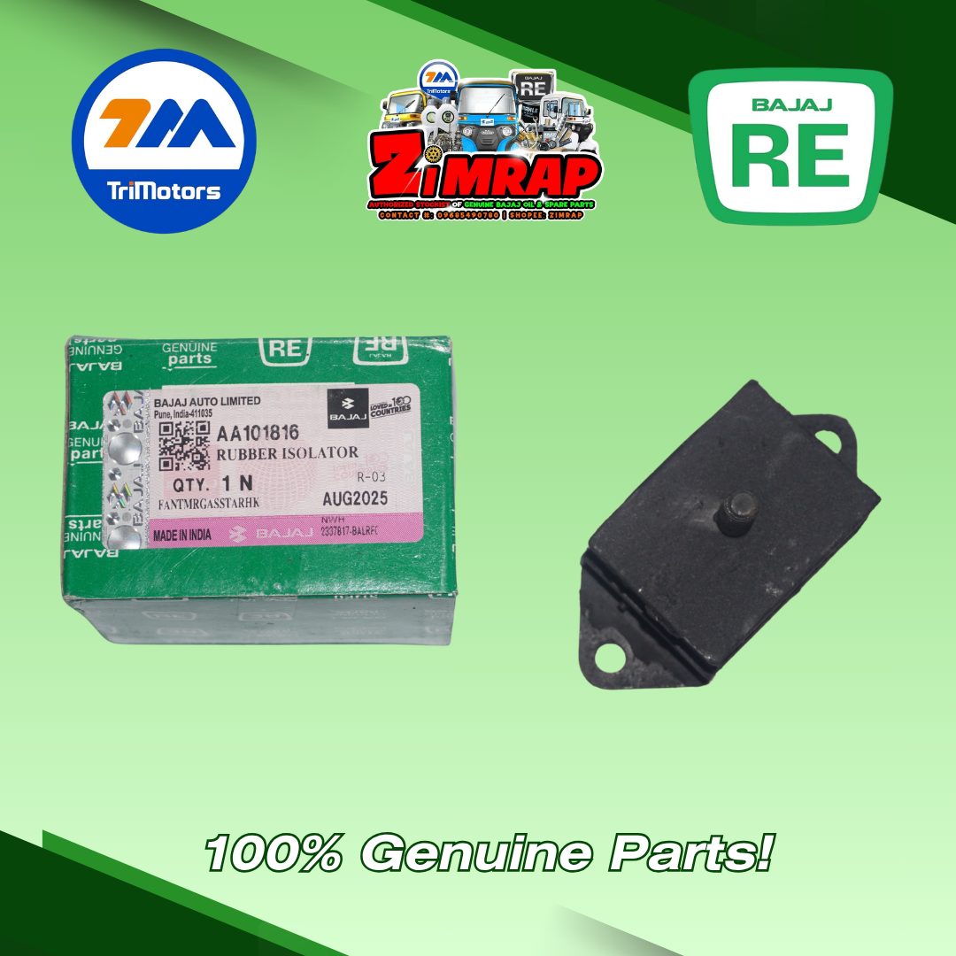 RUBBER ISOLATOR(ENGINE SUPPORT) | Part #: AA101816