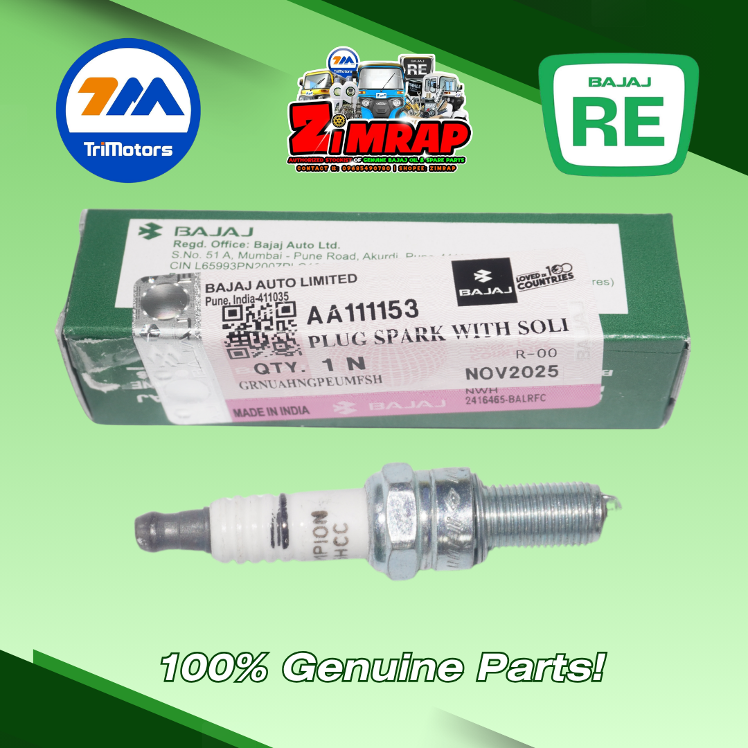 PLUG SPARK WITH SOLID POST-FMG (AA111154) | Part #: AA111153