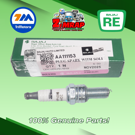 PLUG SPARK WITH SOLID POST-FMG (AA111154) | Part #: AA111153