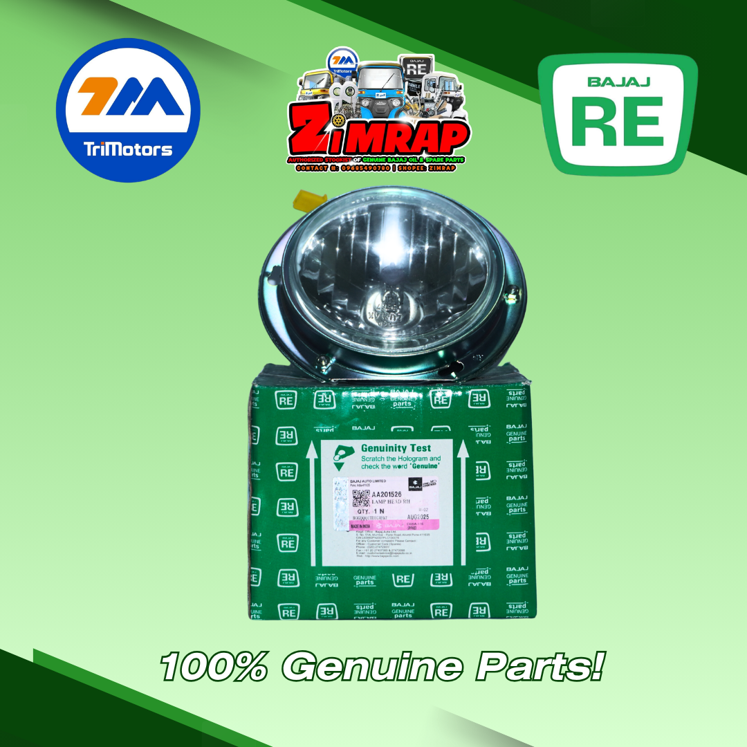 LAMP HEAD RH FACELIFT | Part #: AA201526