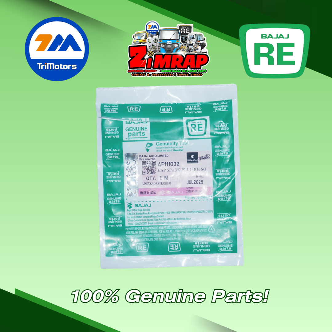 CAP SPARK PLUG RH SOLID POST | Part #: AF111032