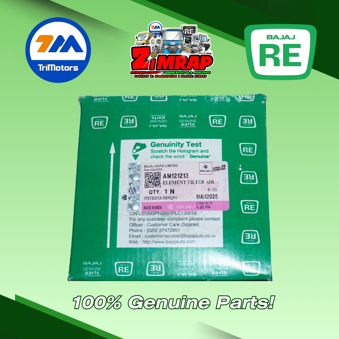 ELEMENT AIR FILTER | Part #: AM121213