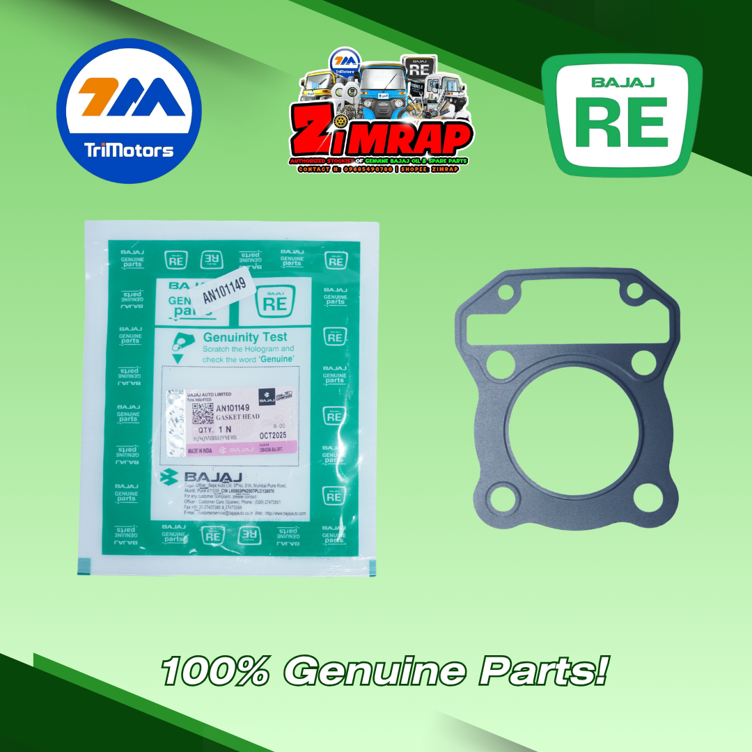 GASKET HEAD | Part #: AN101149