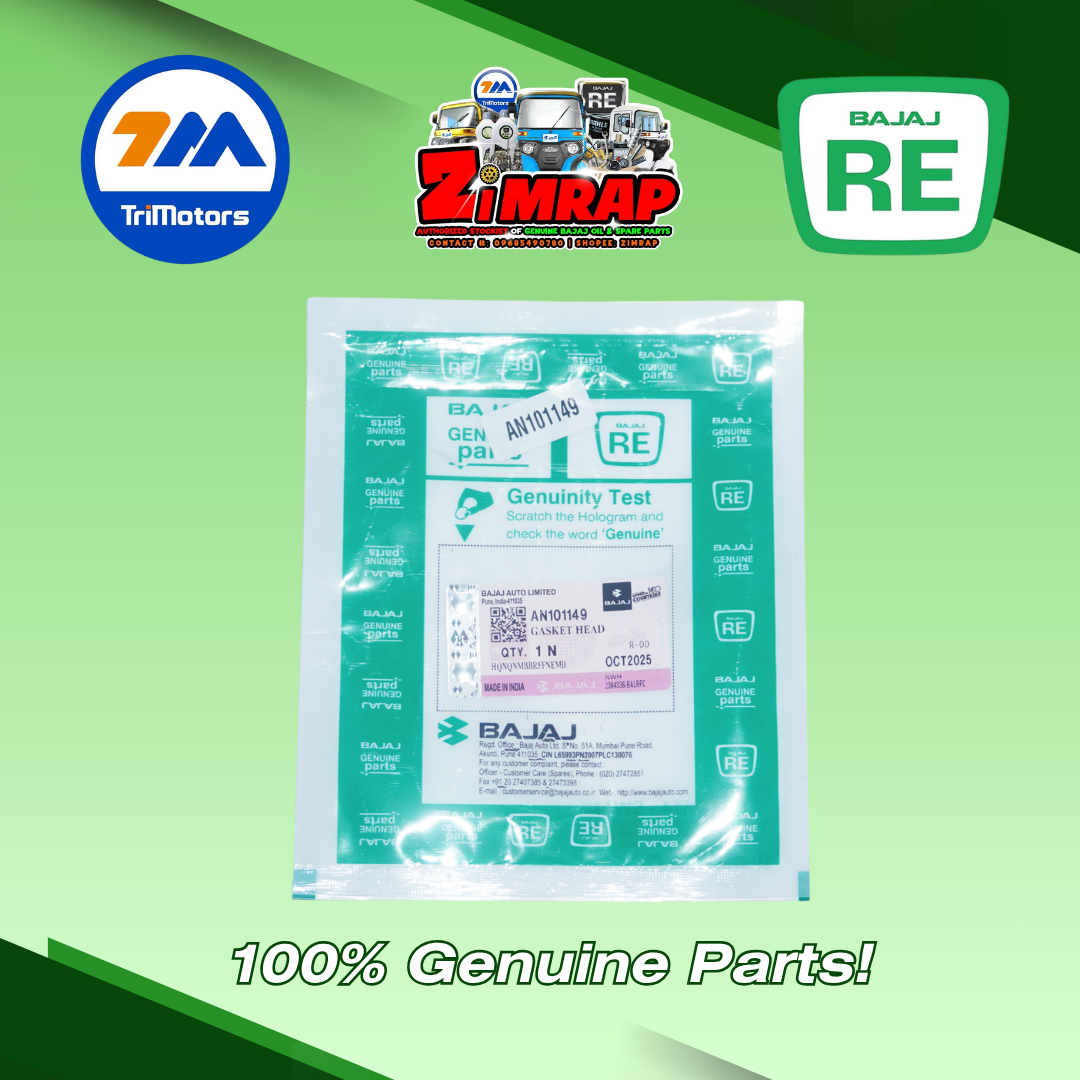 GASKET HEAD | Part #: AN101149
