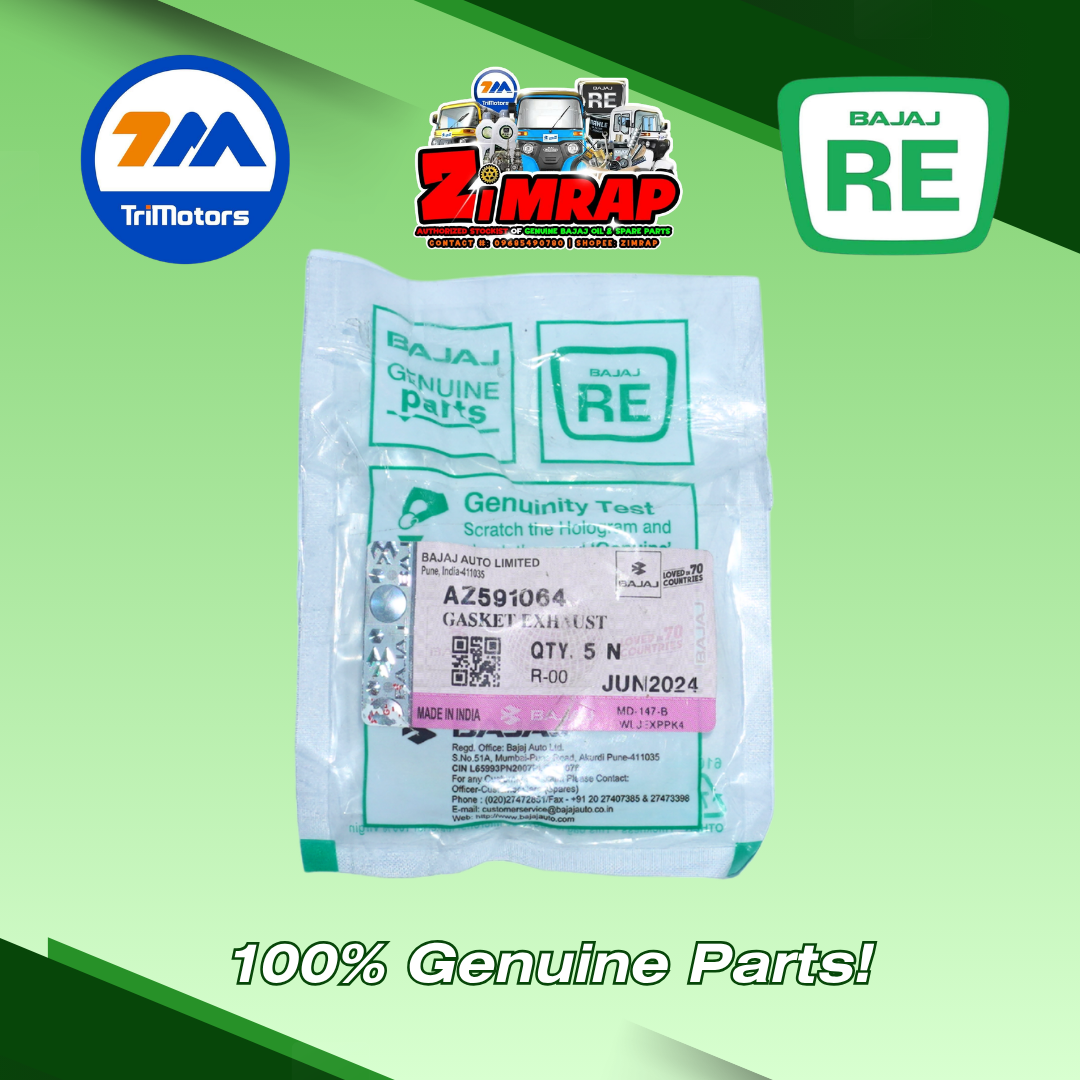 GASKET EXHAUST MAXIMA Z | Part #: AZ591064 (SOLD PER PIECE)