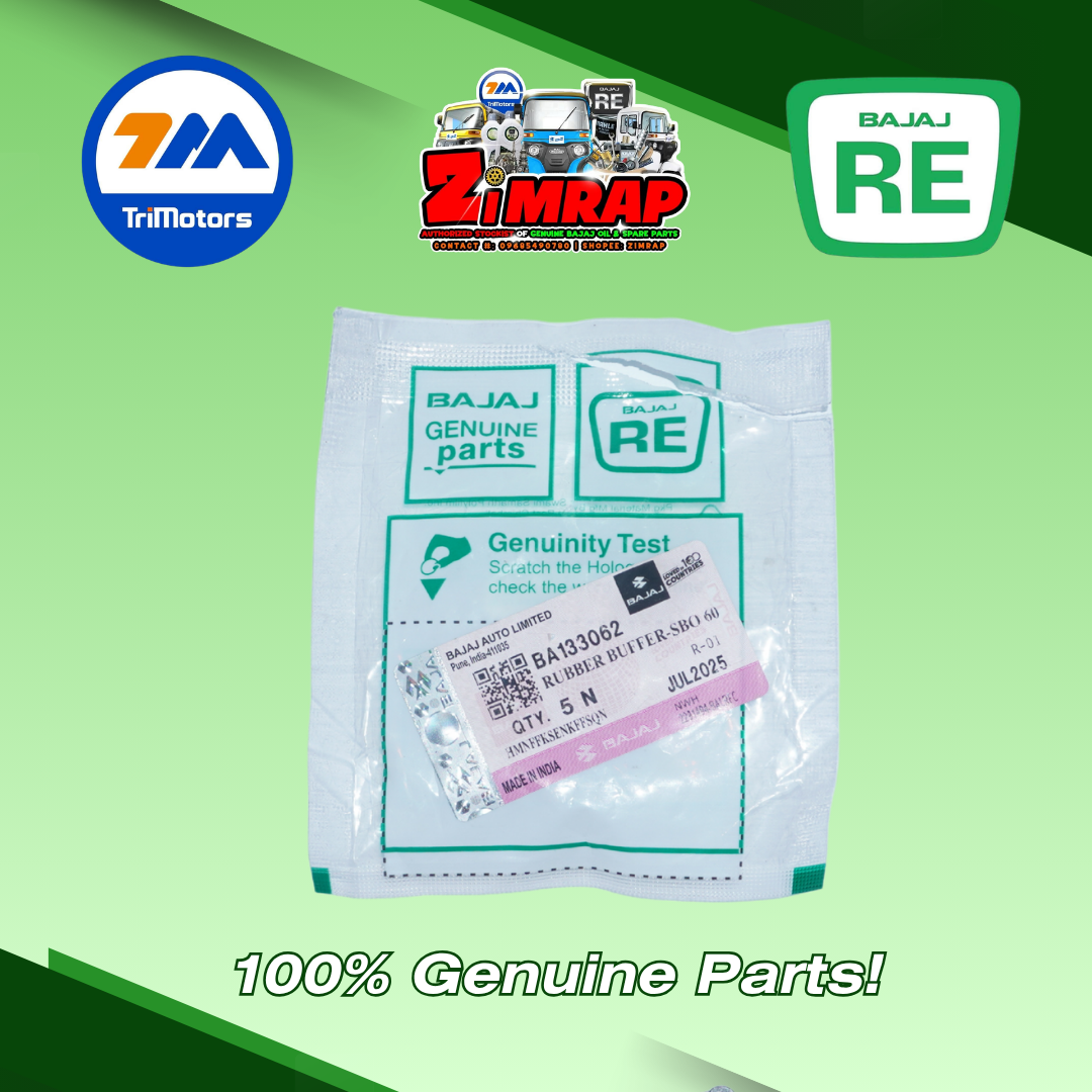 RUBBER BUFFER-SBO 60 OZ ( OLD - BG141253 ) | Part #: BA133062 (SOLD PER PIECE)