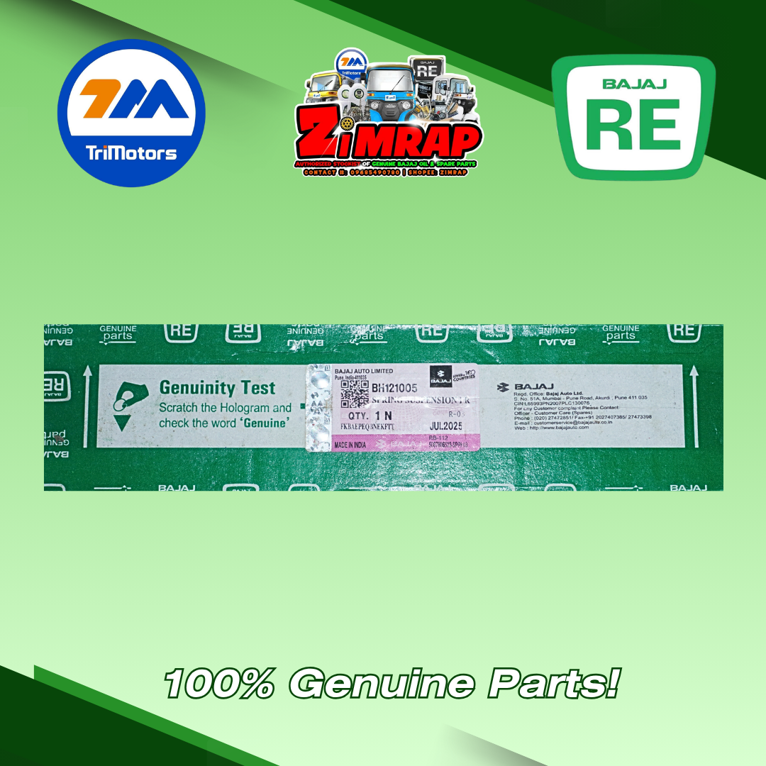SPRING FRONT SUSPENSION FL MAXIMA Z | Part #: BH121005
