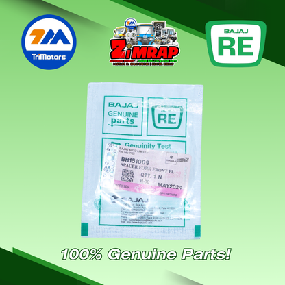 SPACER FORK FRONT FL | Part #: BH151009