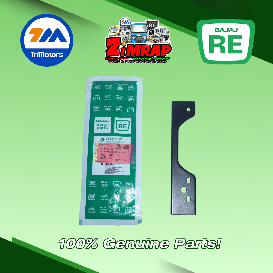 PLATE MUDFLAP SUPPORT RH MAXIMA | Part #: BH181406