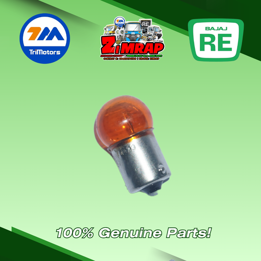 LAMP :- 12V - 10W (COLOUR :- AMBER) | Part #: GH201012 (SOLD PER PIECE)