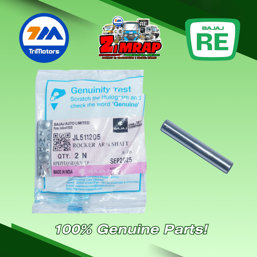 ROCKER ARM SHAFT INTAKE | Part #: JL511205 (SOLD PER PIECE)
