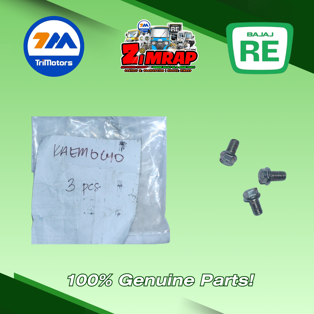 BOLT FLANGED (alt KAED0608) | Part #: KAEM0610 (SOLD PER PIECE)