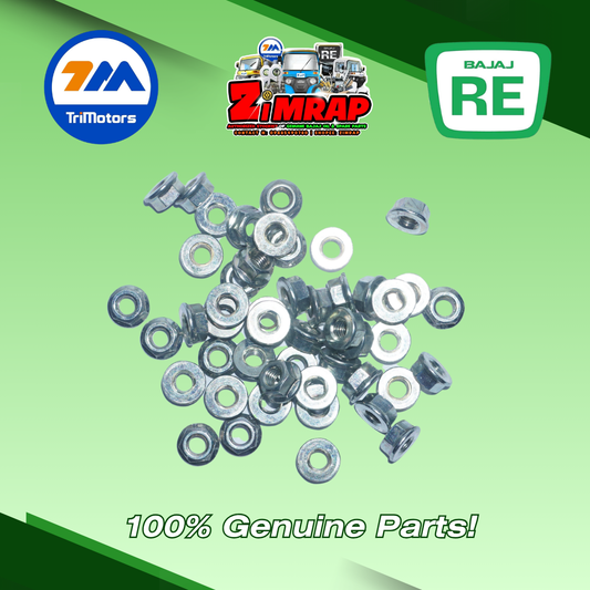 NUT HEX FLANGED | Part #: KCGD0808 (SOLD PER PIECE)
