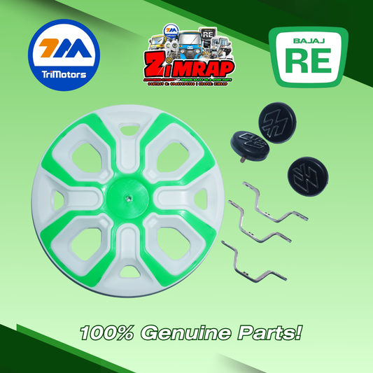 RIM CAP WHITE/GREEN | Part #: RC01